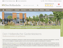 Tablet Screenshot of denhollandsche.nl